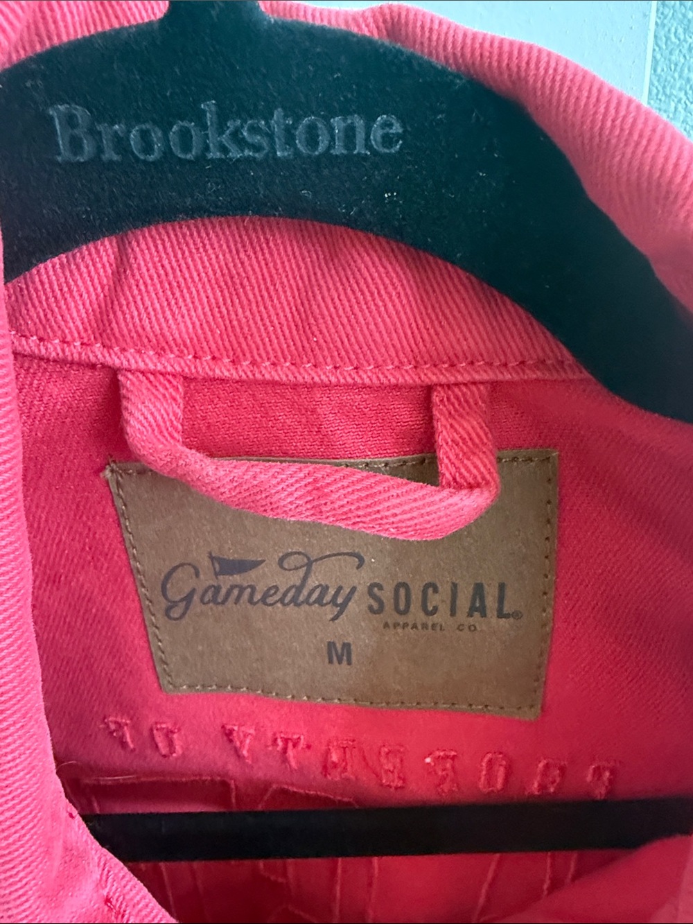 Gameday Social Cropped Jacket in Red Iowa State - Picture 2 of 4
